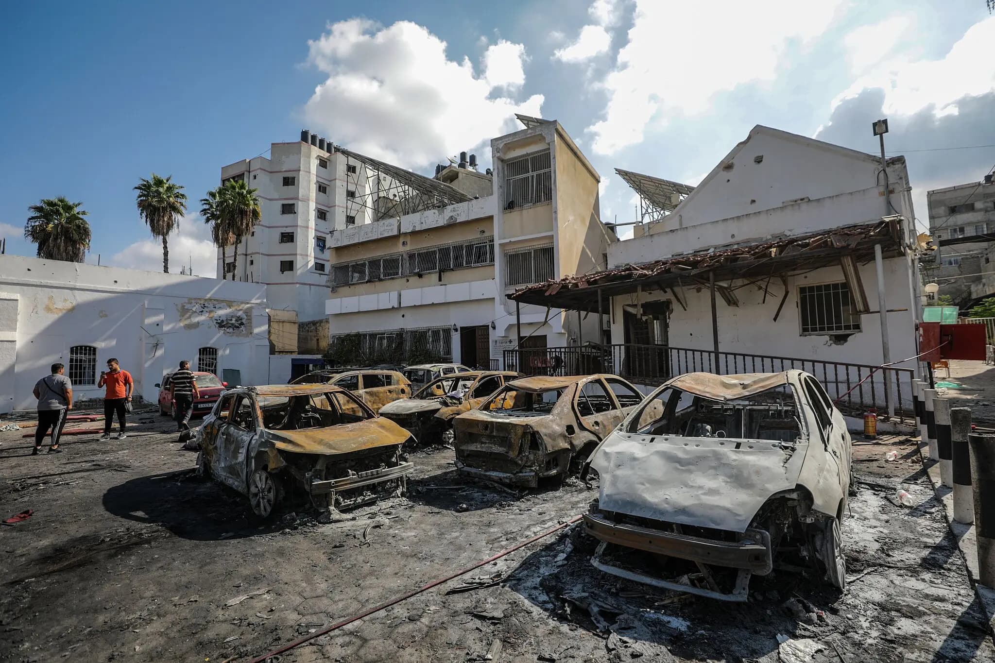 Al Ahli hospital in Gaza
