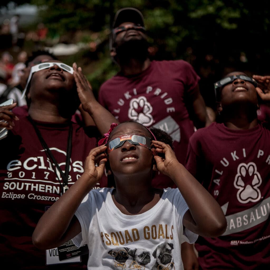 Watchers of the 2017 eclipse