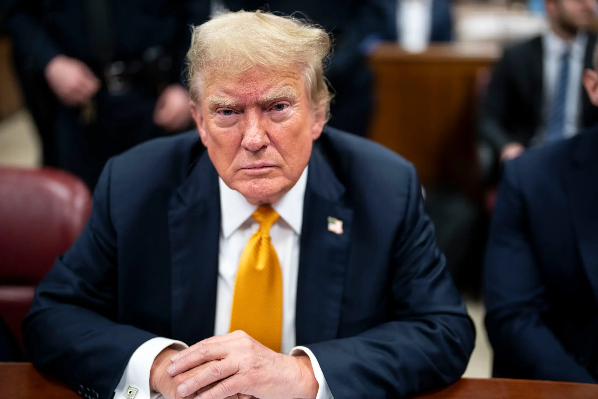 Donald Trump in court