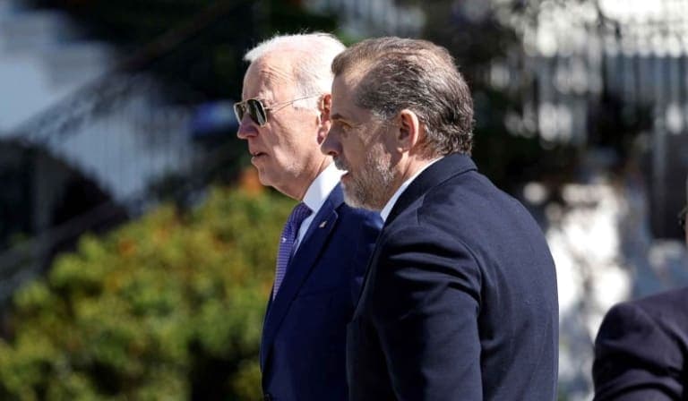 President Joe Biden and his son Hunter