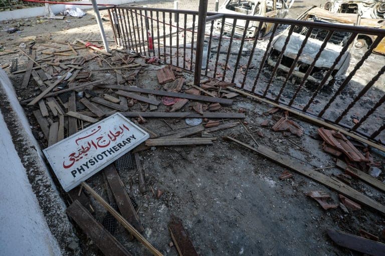 Hospital blast in Gaza City
