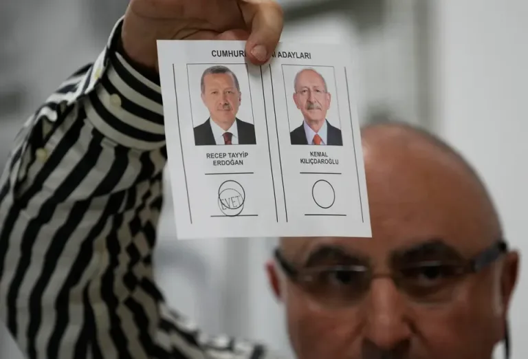 Leader of the People's Alliance party Recep Tayyip Erdogan