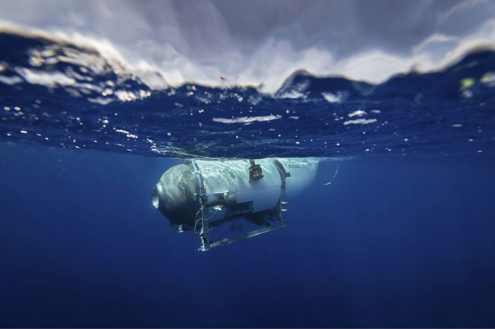The OceanGate Titan submersible vessel.