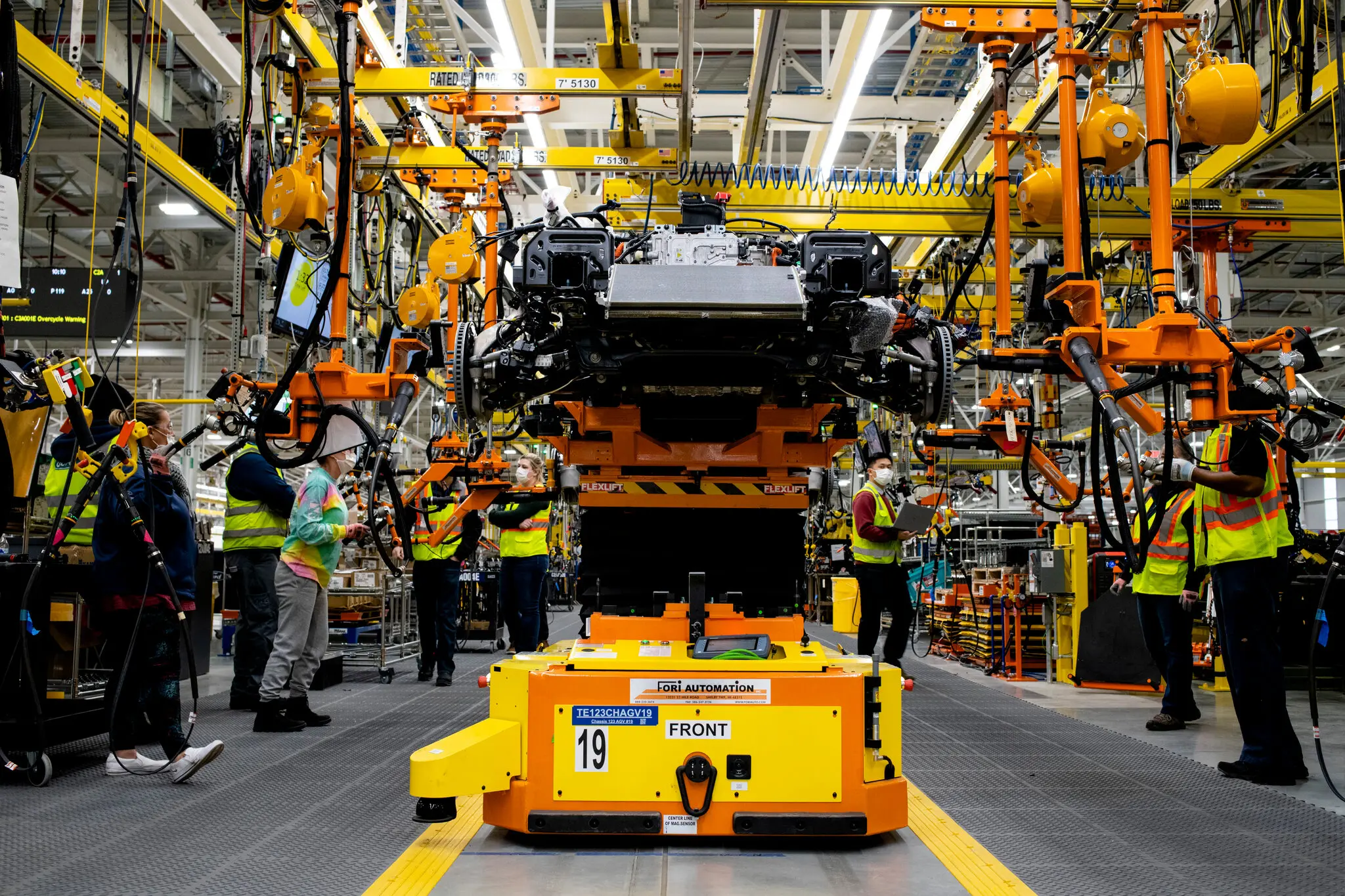 Automotive manufacturing line