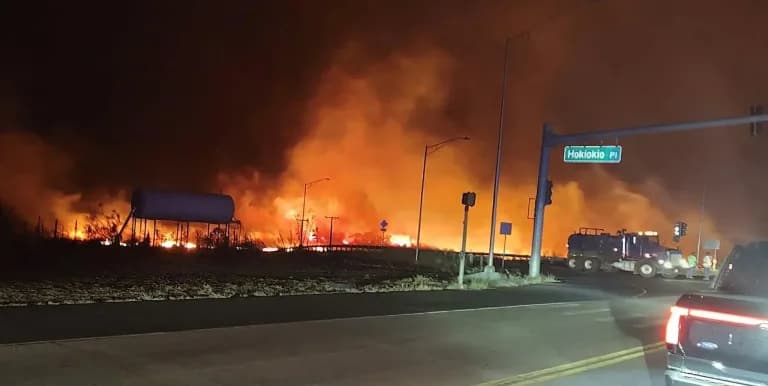 Wildfires in Hawaii