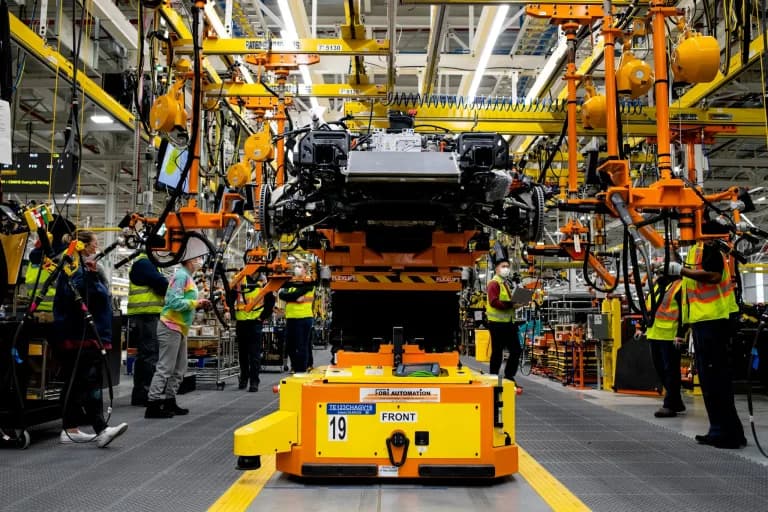 Automotive manufacturing line