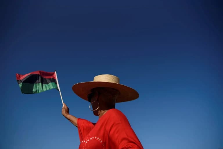 A Juneteenth celebration in Galveston, Texas