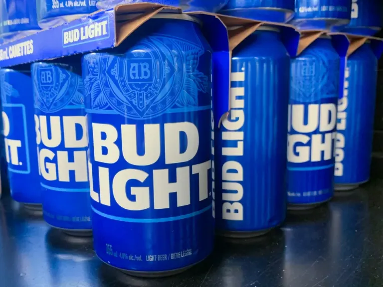 Bud Light cans