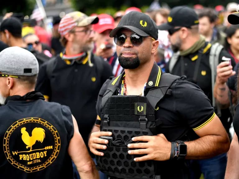 Enrique Tarrio, former leader of the Proud Boys