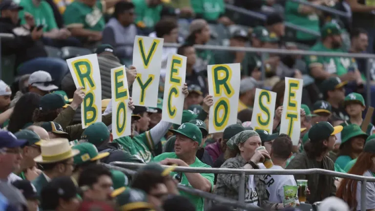 Oakland Athletics fan stage a reverse boycott