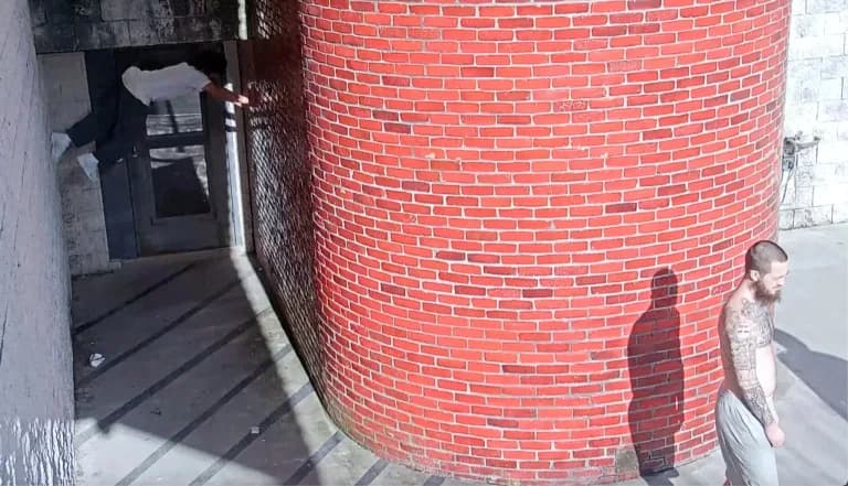 Danelo Cavalcante escaping prison