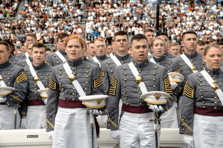 Kamala Harris at West Point commencement