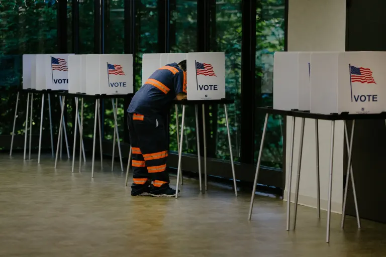 An Ohio voters in the August special election